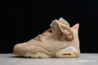 Scott “British DH0690-200 Travis Khaki” x Jordan Air 6 0804